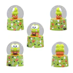 Silver Buffalo Keroppi Snow Globe