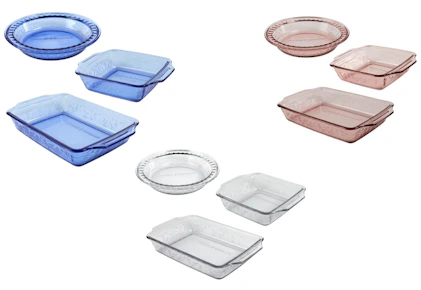 Anchor Hocking Glass Bakeware Set