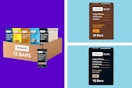 boxes of RXbars in a collage