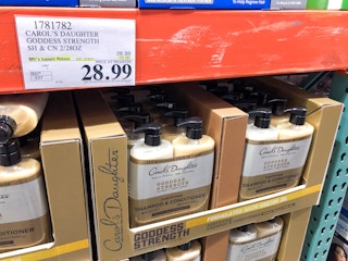 costco carols daughter goddess strength fortifying shampoo conditioner