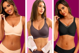 Walmart women's seamless push-up bras