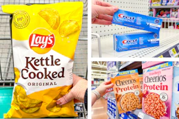 lays crest cheerios collage