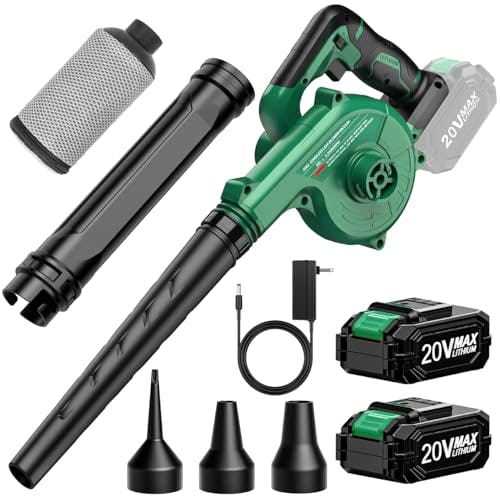 Cordless Leaf Blower Vacuum Combo