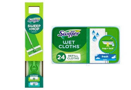 1 Swiffer Starter Kit + 1 Refill