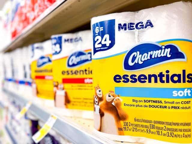 Stock Up on Charmin and Bounty Essentials: $3.29 per Pack at Walgreens card image