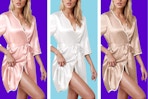 Women's Satin Robe