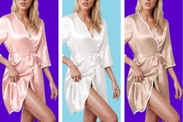 Women's Satin Robe