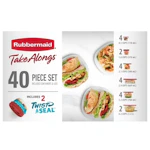 Rubbermaid TakeAlongs 40-Piece Set