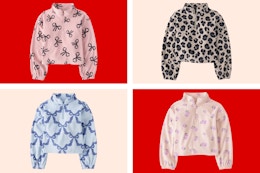4 Childrens Place Jackets (Microfleece Half Zip Pullovers)