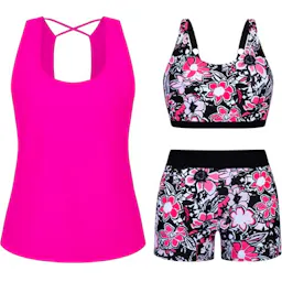 Plus Size Tankini Set