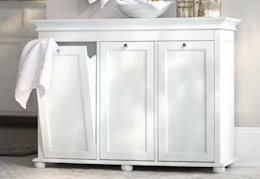 Triple Tilt-Out Hamper, Now $181 at The Home Depot (Reg. $259) card image