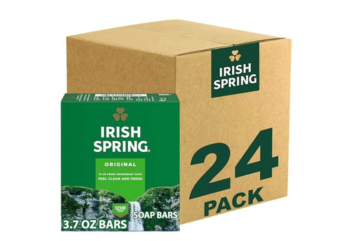 Irish Spring Bar Soap 24-Pack