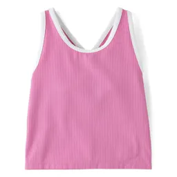 Kids' Sleeveless Ribbed Tank Top