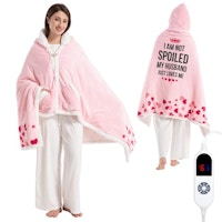 Wearable Heated Blanket Hoodie