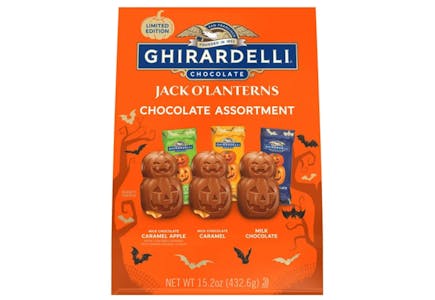 Ghirardelli Jack-o'-Lantern Chocolate