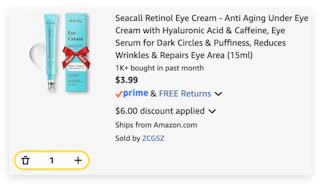 Retinol Eye Cream