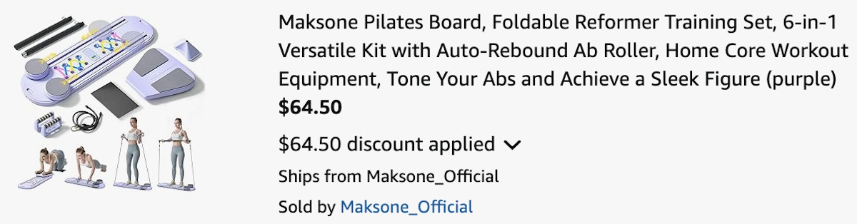 a cart ending in $64.50