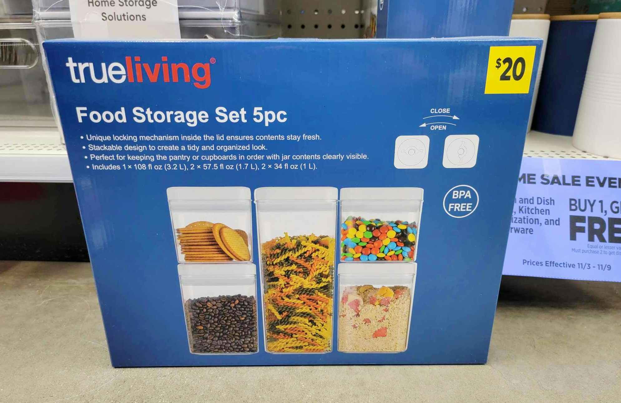B1G1 Free True Living Food Storage Sets at Dollar General The Krazy