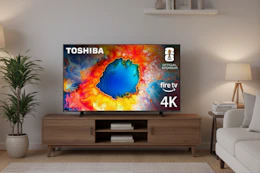 a smart tv in a room