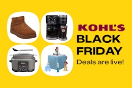 Kohl's Black Friday Sale Is Here: $13 Women's Boots, $5 Kitchen Appliances card image