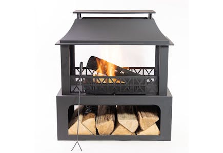 Wood-Burning Fire Pit