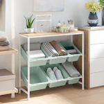 Seville Classics 6-Bin Organizer Set