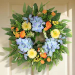 Hydrangea Spring Wreath