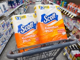 scott toilet paper packs in walgreens cart