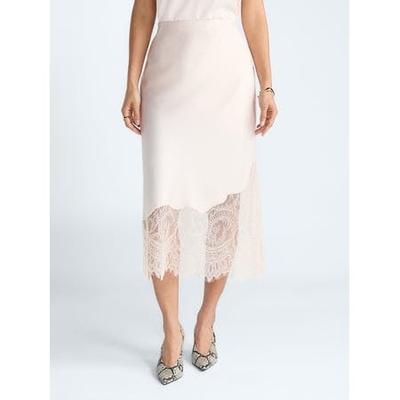 Scoop Women's Maxi Lace Skirt