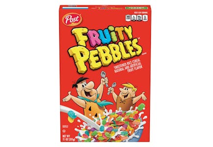 Fruity Pebbles Cereal
