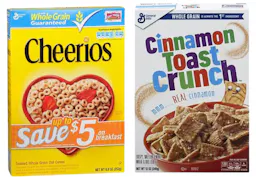 2 General Mills Cereals