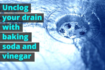 Skip the Drano—Unclog Drains with Baking Soda and Vinegar!