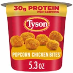 2 Tyson Popcorn Chicken Bites Cups