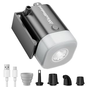 Air Pump with LED Lantern