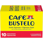 2 Cafe Bustelo Coffee Pods Packs