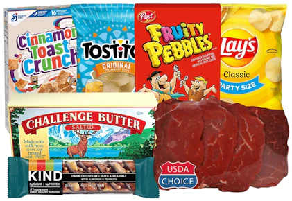30 Grocery Items