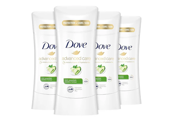 Dove Deodorant 4-Pack