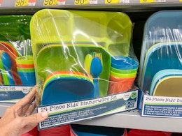 Bestselling Kids' Dinnerware Set, $4 on Clearance at Walmart card image