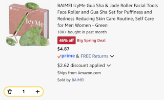 jade gua sha Amazon receipt