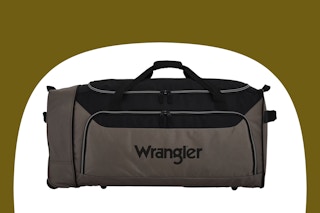 Wrangler Collapsible 3-Wheel Rolling Locker Duffel 