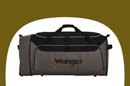 Wrangler Collapsible 3-Wheel Rolling Locker Duffel