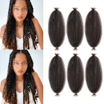 Marley Twist Braiding Hair 6-Pack