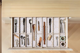 20-Foot Kitchen Cabinet Shelf Liner Roll, $5.09 on Amazon card image
