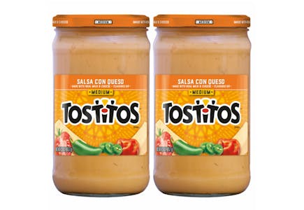 Tostitos Salsa Con Queso Dip 2-Pack