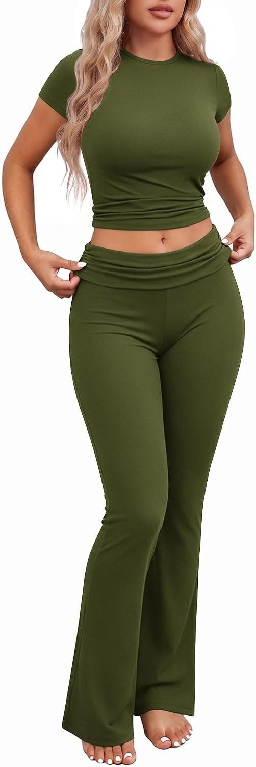 Ekouaer Women's Pajama Set