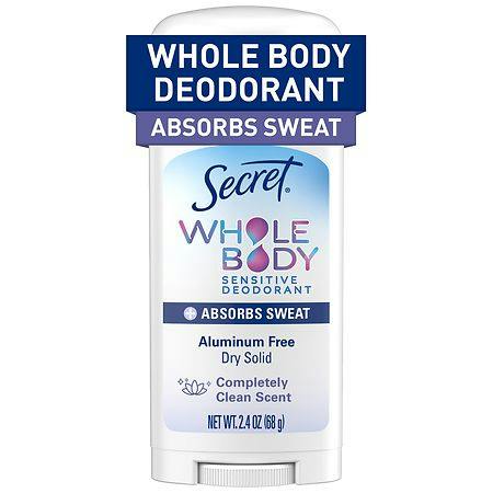 2 Secret Whole Body Deodorants