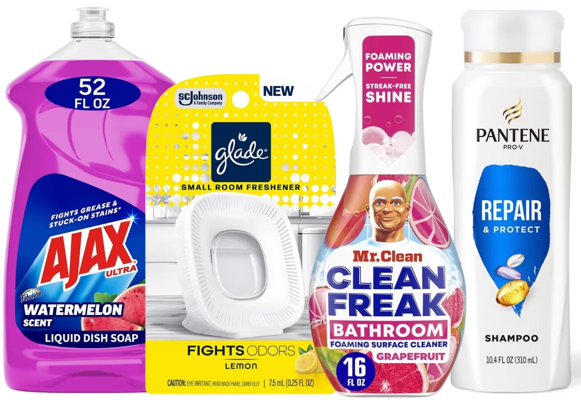 4 Household + 2 Hair Care Products