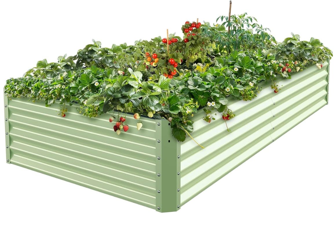 Galvanized Raised Garden Bed