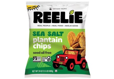 Reelie Sea Salt Plantain Chips