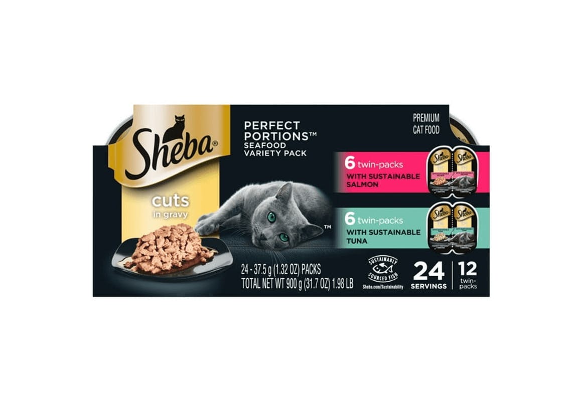 2 Sheba Cat Food Multipacks